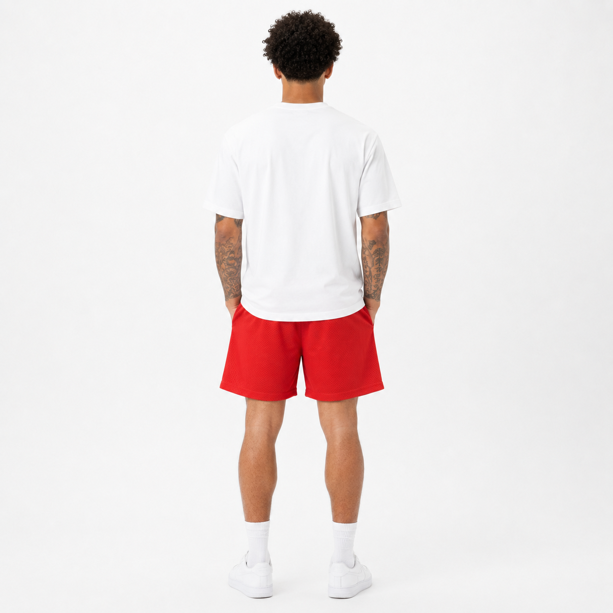 EE Mesh Short - Scarlet Red (EE62) - product photo