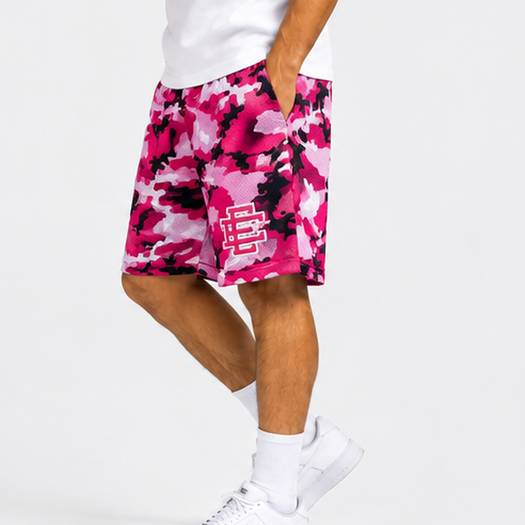 EE Mesh Short - Pink Camo (EE65) - side view