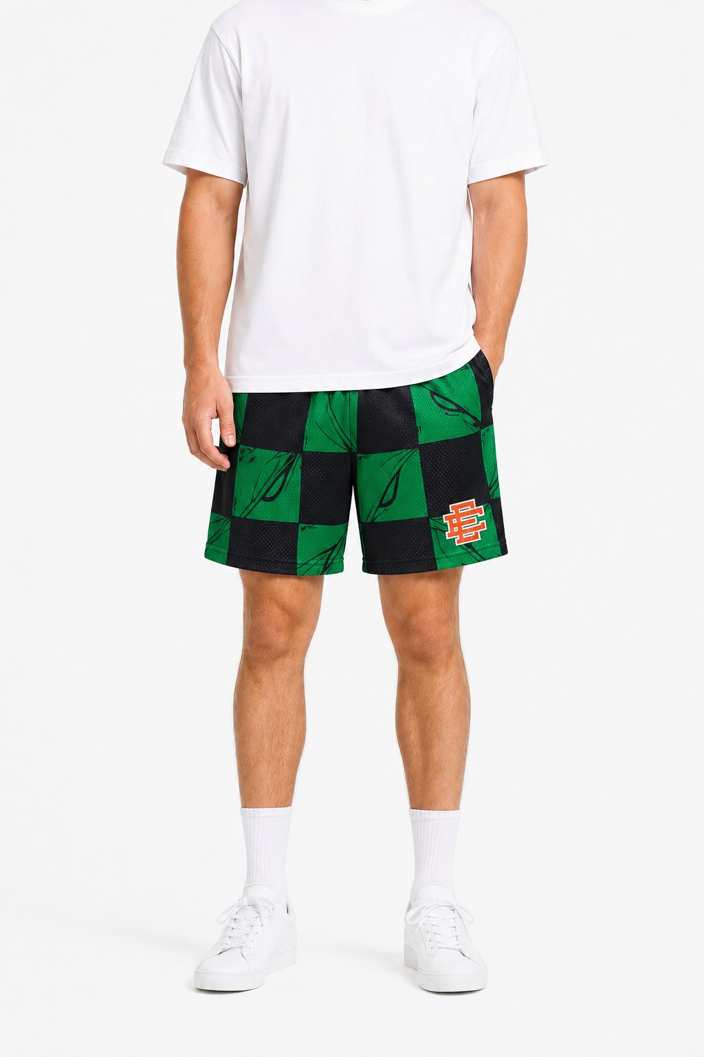 EE Mesh Short - Neon Checker (EE43) - product photo