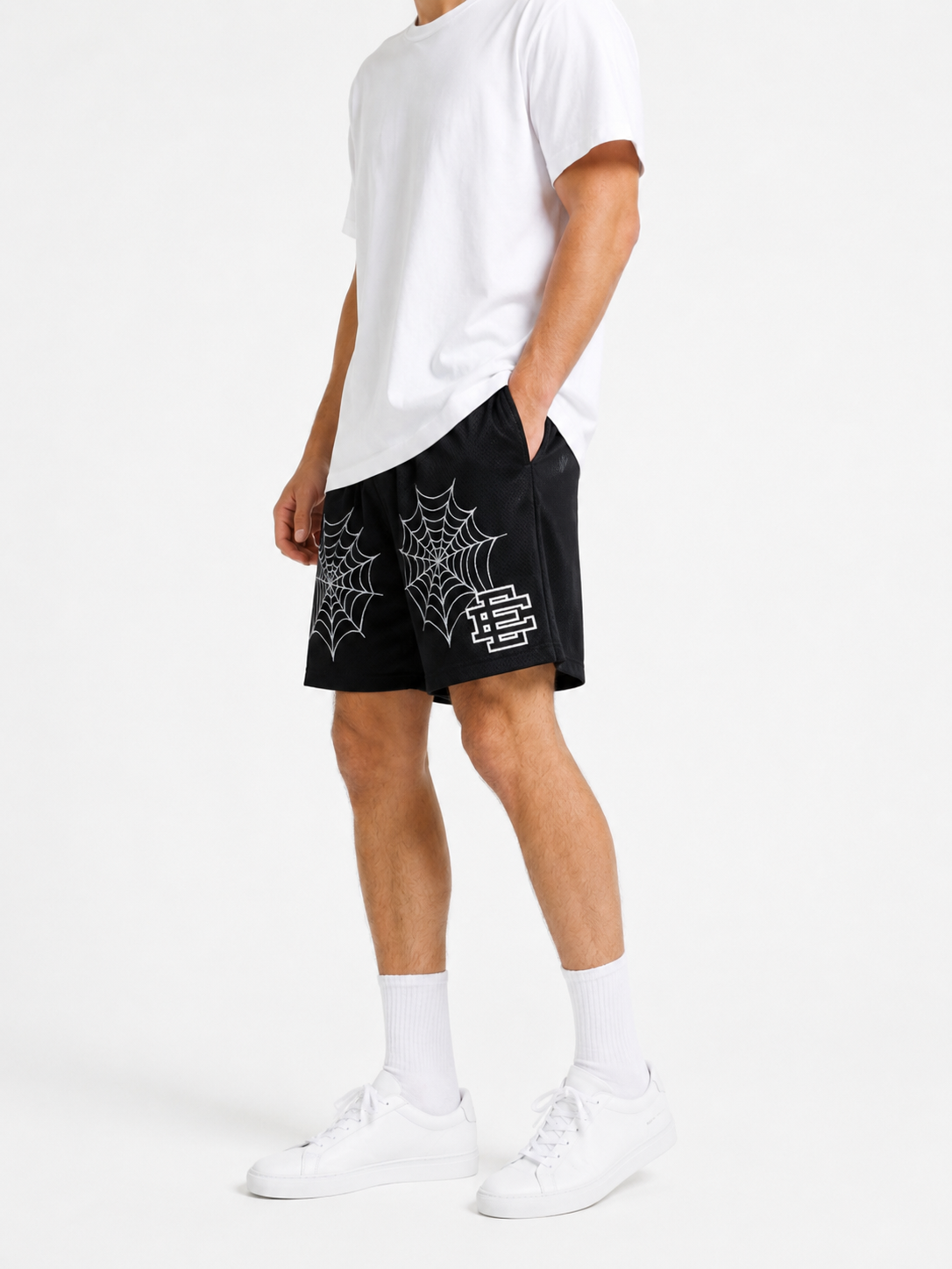 EE Mesh Short - Spider Web Black (E07) - product photo