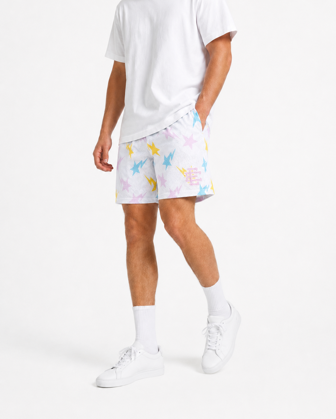 EE Mesh Short - Pastel Starburst (EE18) - product photo