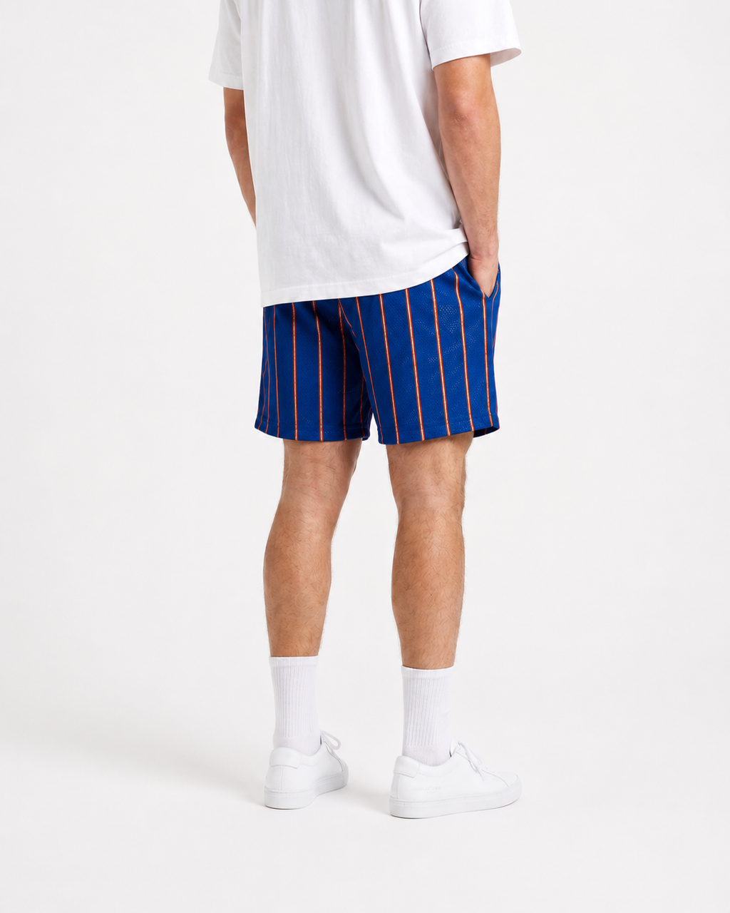 EE Mesh Short - Knicks Royal Stripe (E34) - product photo