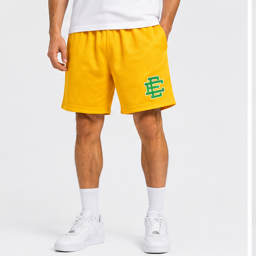 EE Mesh Short - Varsity Gold (EE78) - front view