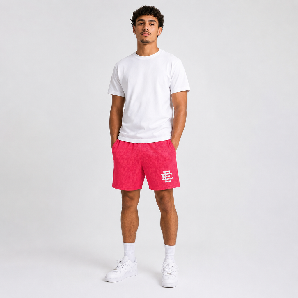 EE Mesh Short - Hot Pink (EE05) - front view