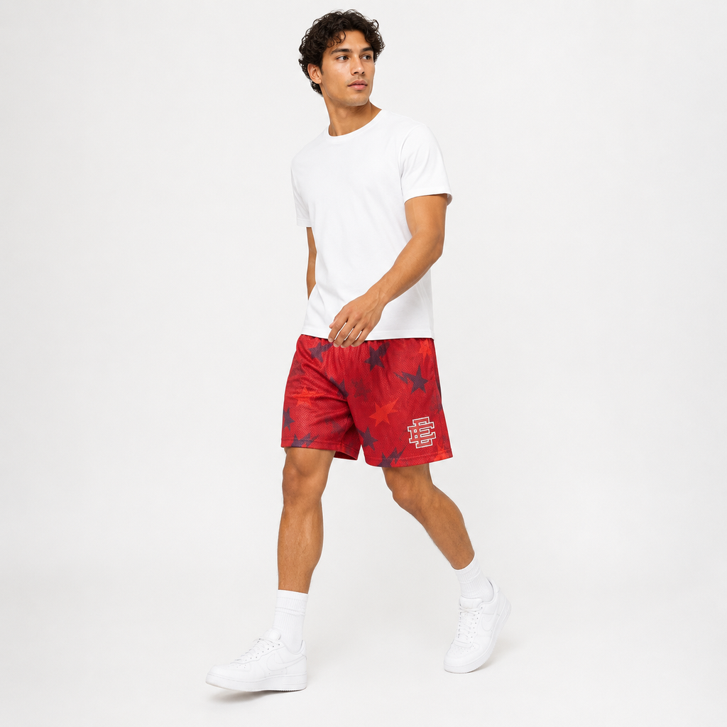 EE Mesh Short - Crimson Starfall (EE01) - lifestyle view