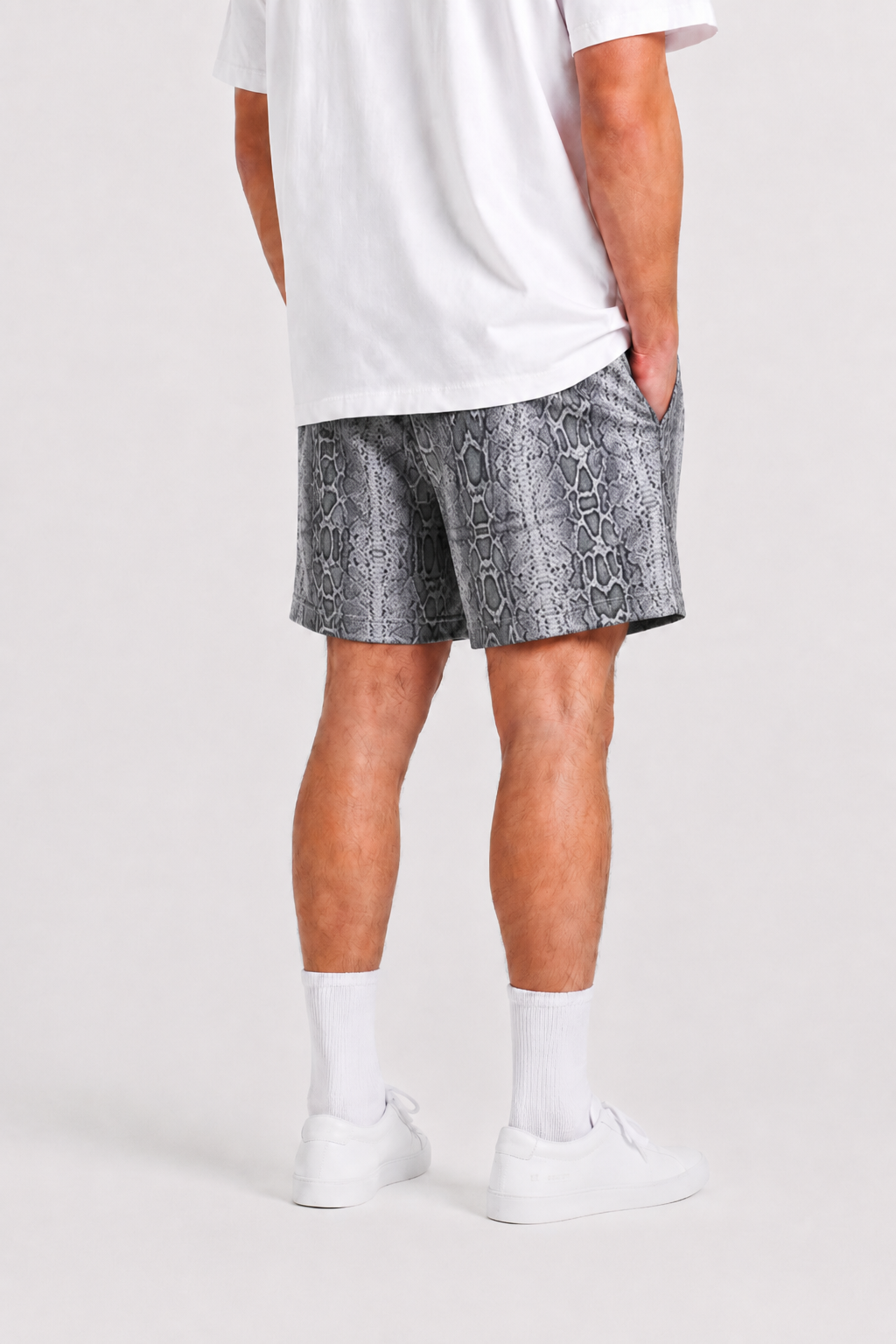 EE Mesh Short - Silver Snakeskin (E19) - product photo
