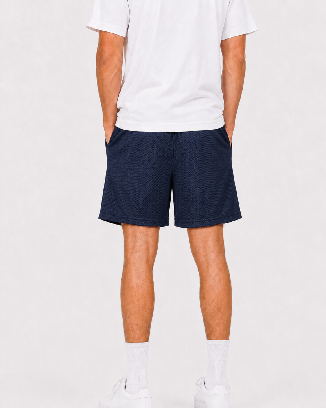 EE Mesh Short - Navy Shamrock (E10) - product photo