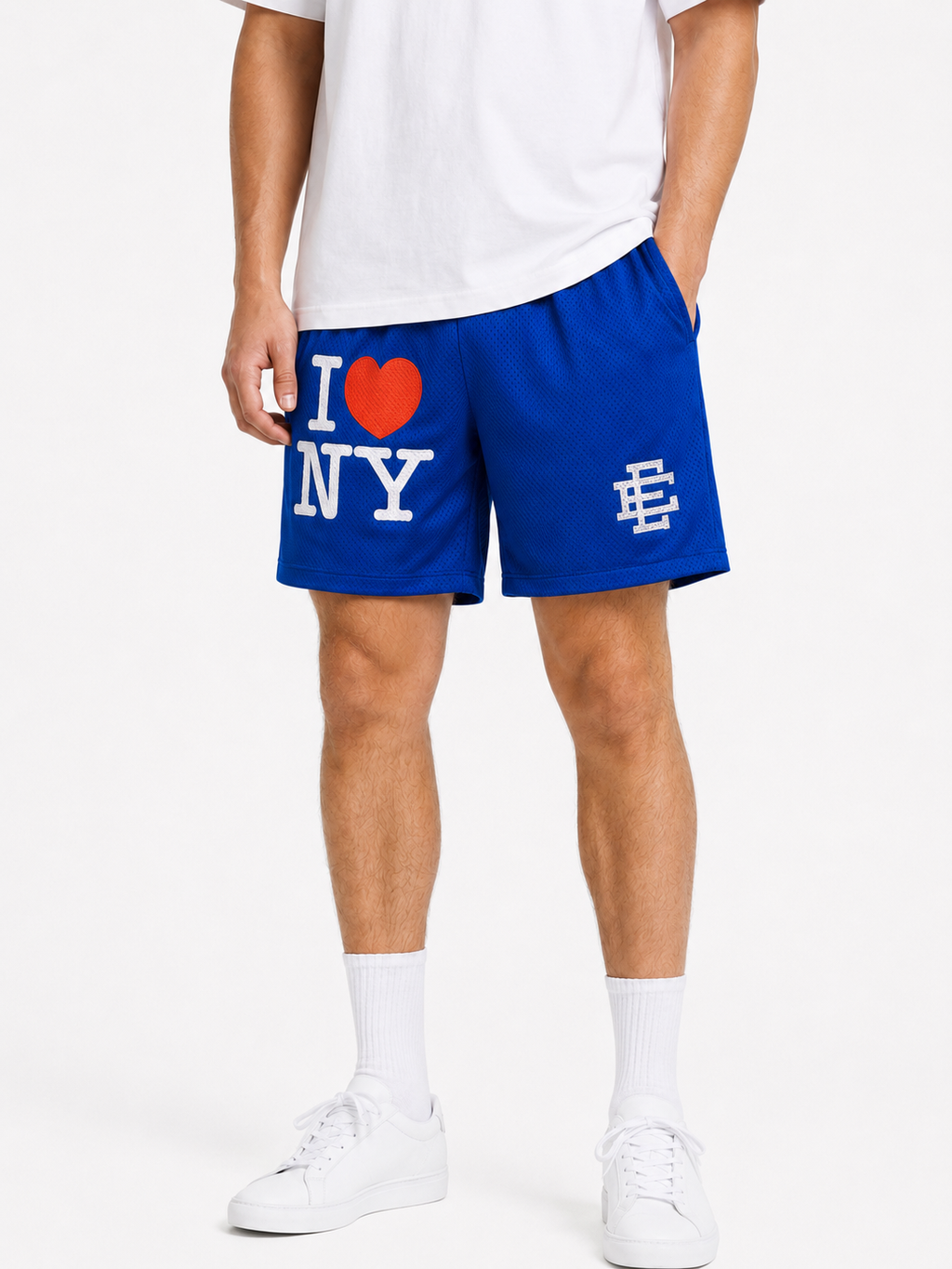 EE Mesh Short - Royal I Love NY (E41) - product photo