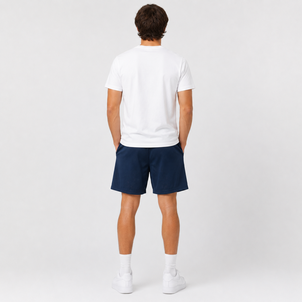 EE Mesh Short - Midnight Yankees (EE49) - back view
