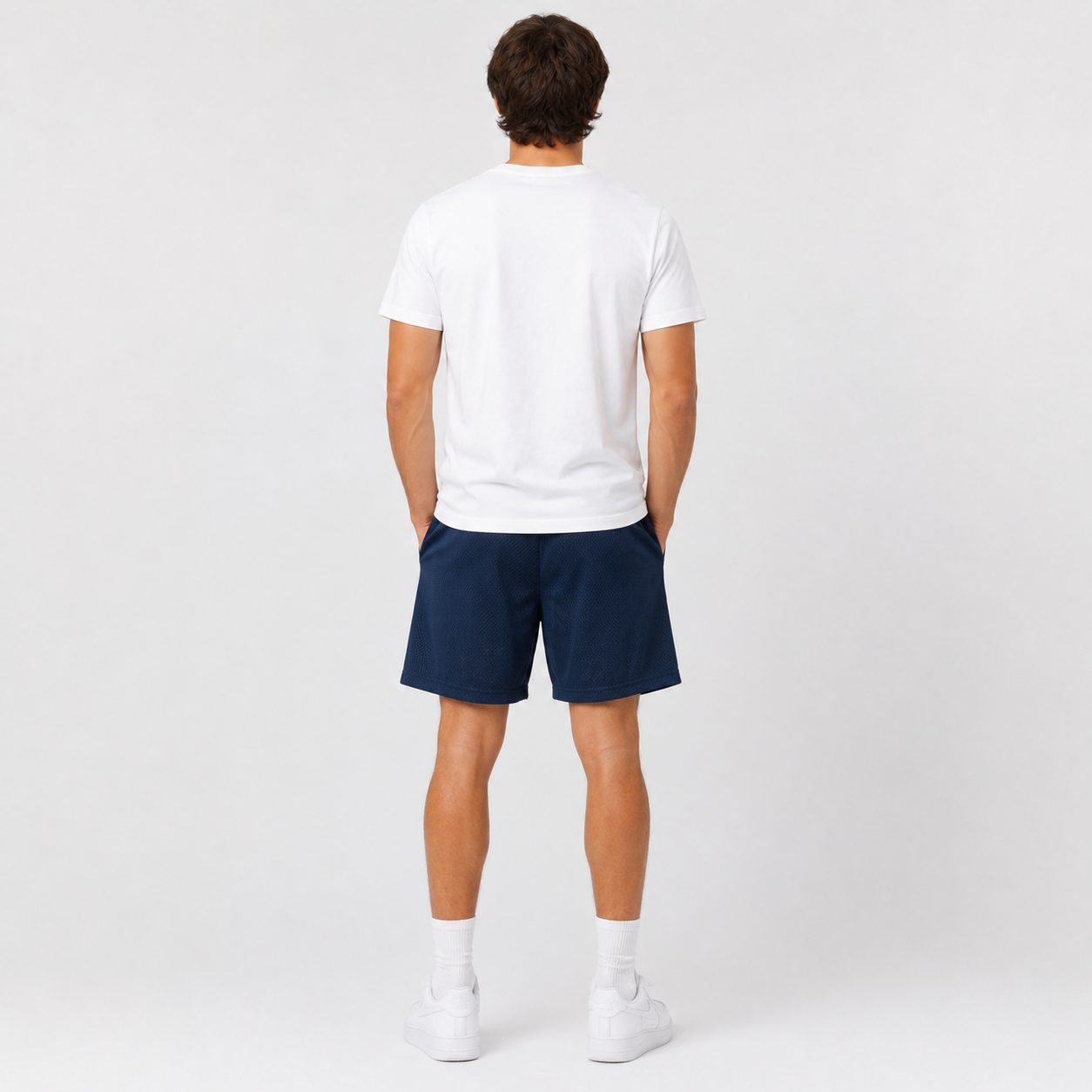 EE Mesh Short - Midnight Yankees (EE49) - back view
