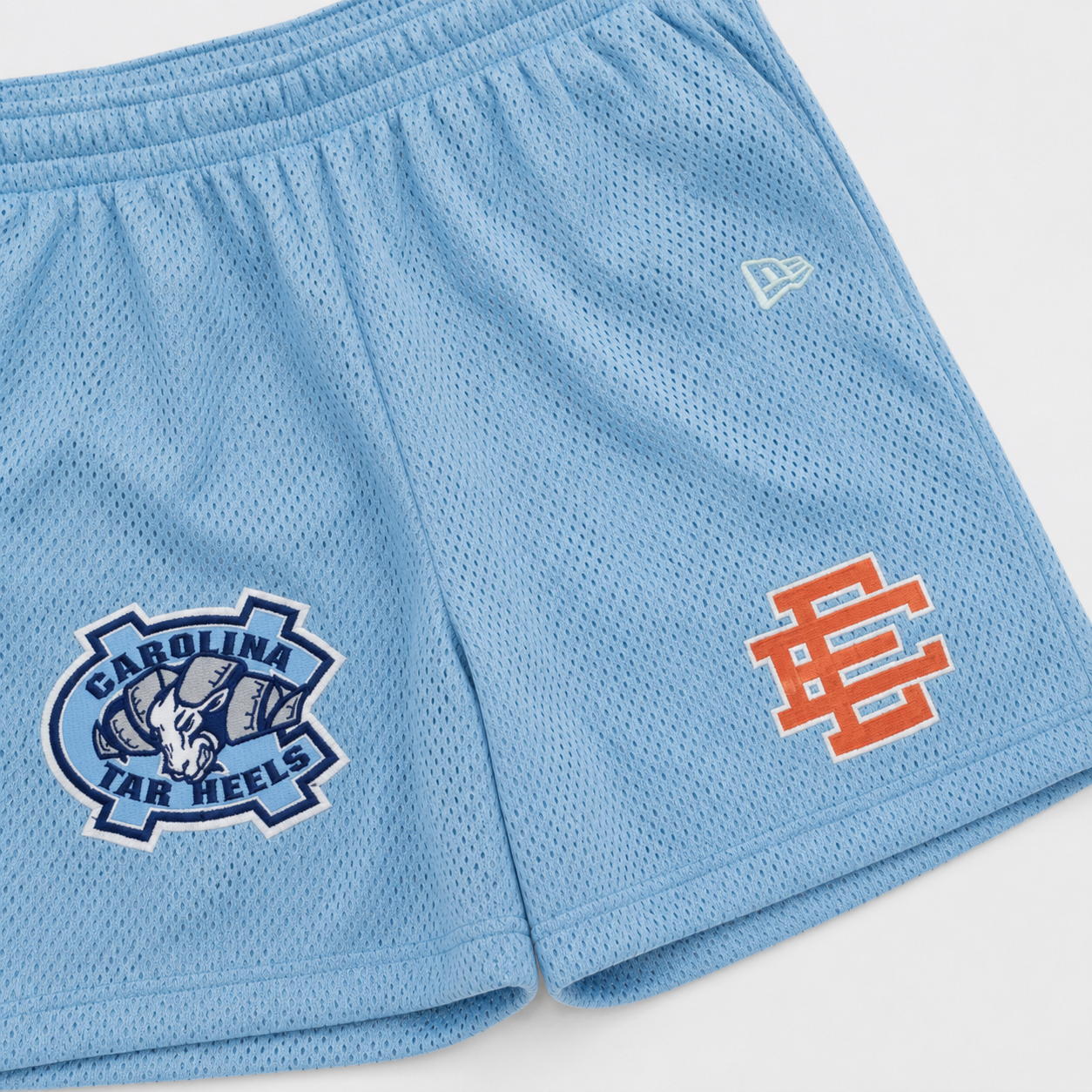 EE Mesh Short - Tar Heel Blue (E45) - detail view