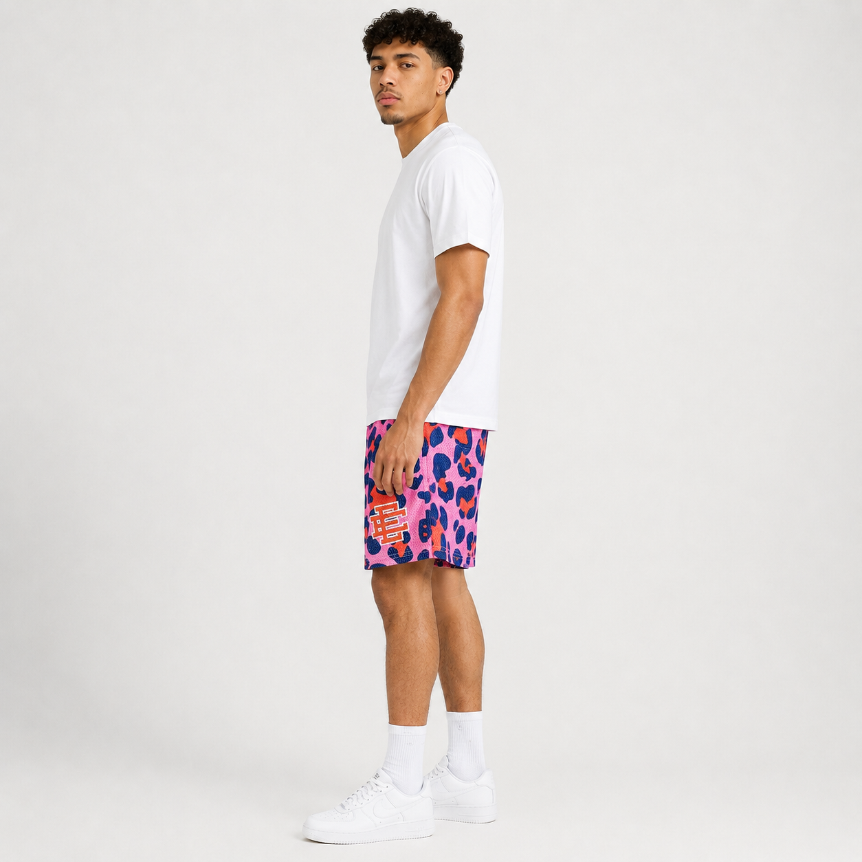 EE Mesh Short - Pink Leopard (EE58) - product photo