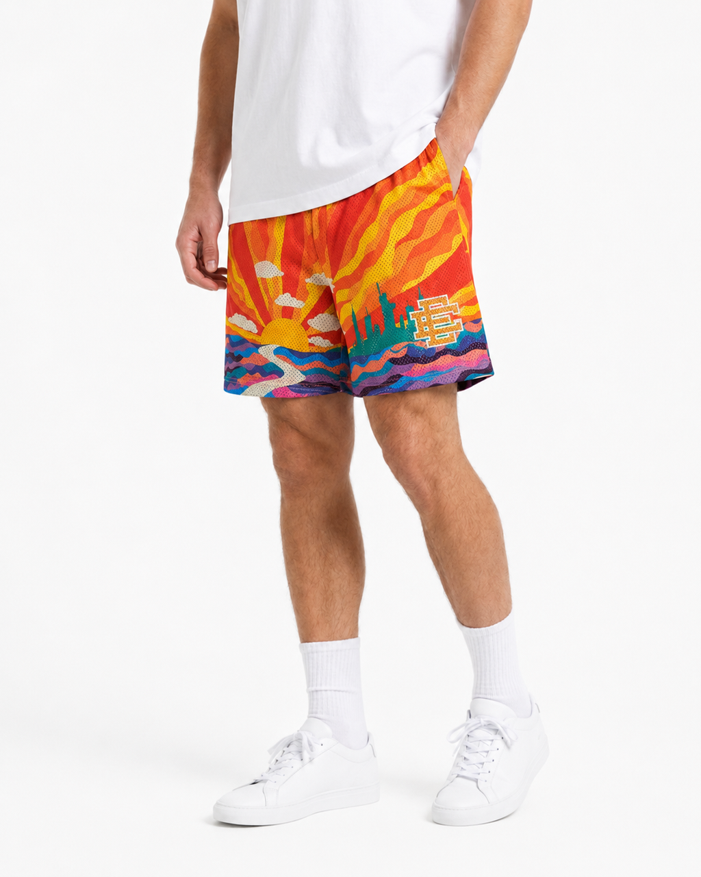 EE Mesh Short - Sunset Flame (E31) - product photo