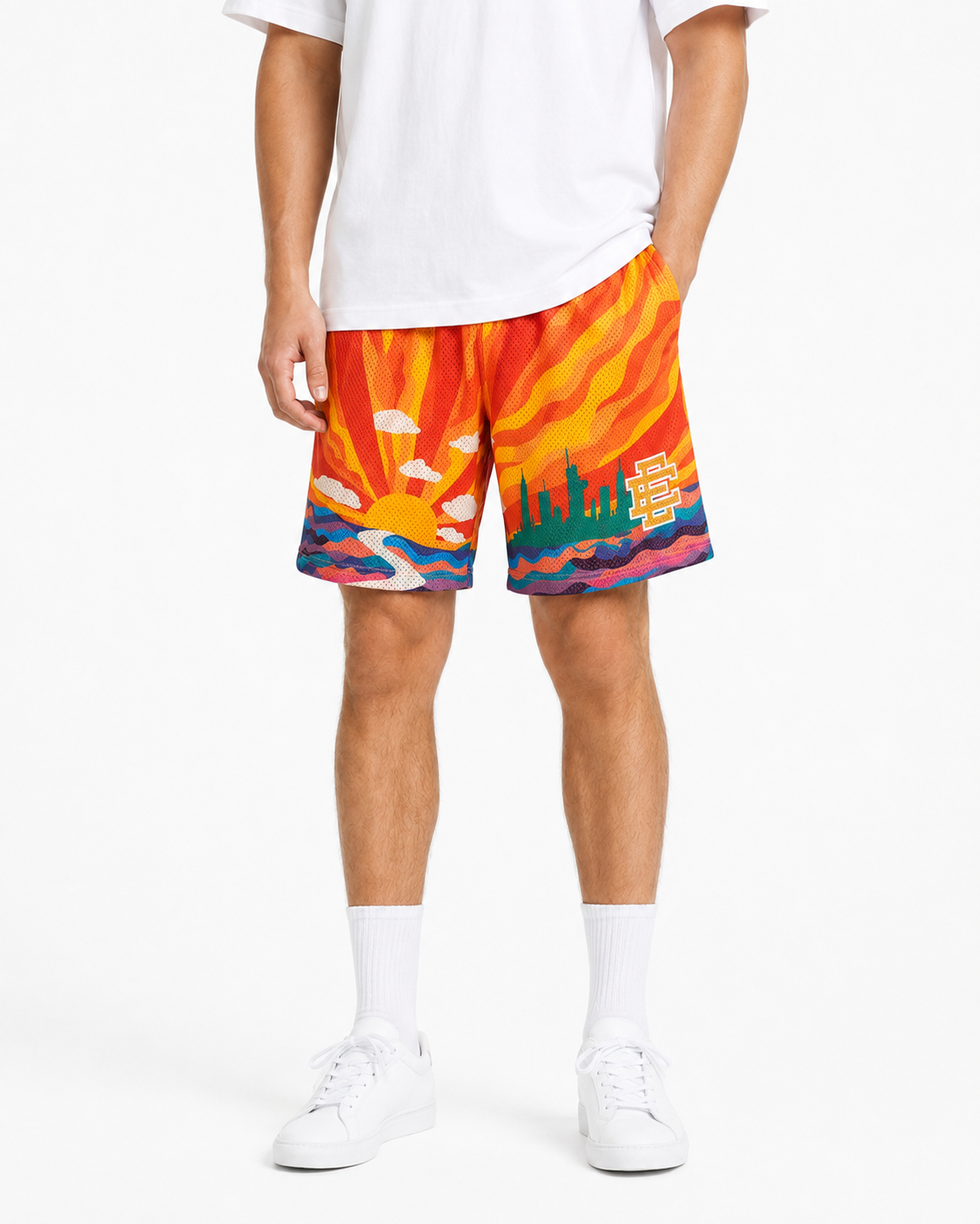EE Mesh Short - Sunset Flame (E31) - product photo