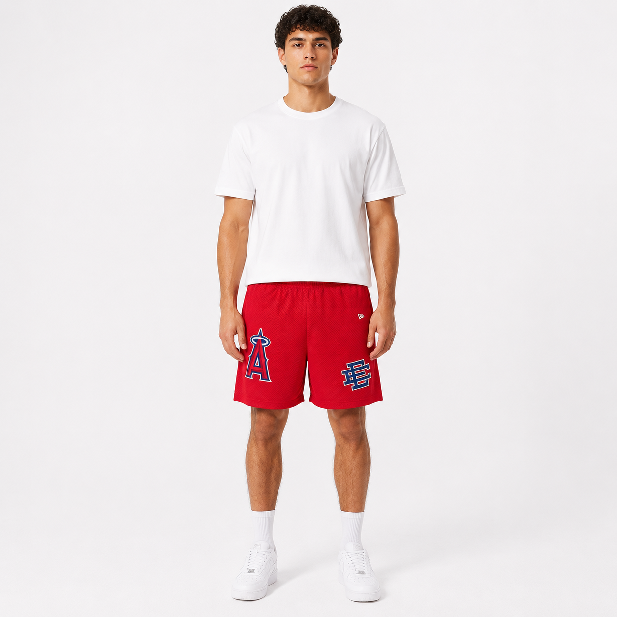 EE Mesh Short - Angels Red (EE04) - front view
