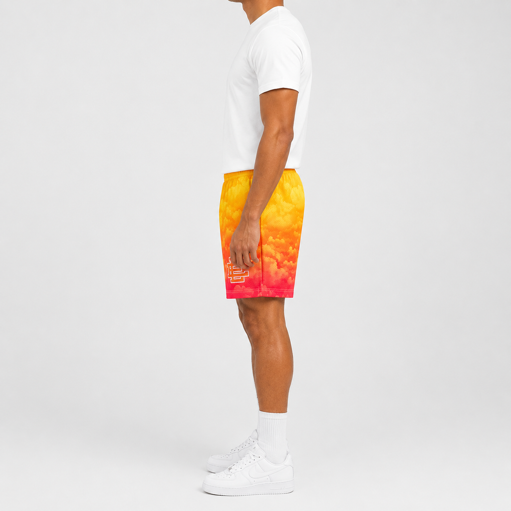 EE Mesh Short - Sunset Fade (EE15) - side view