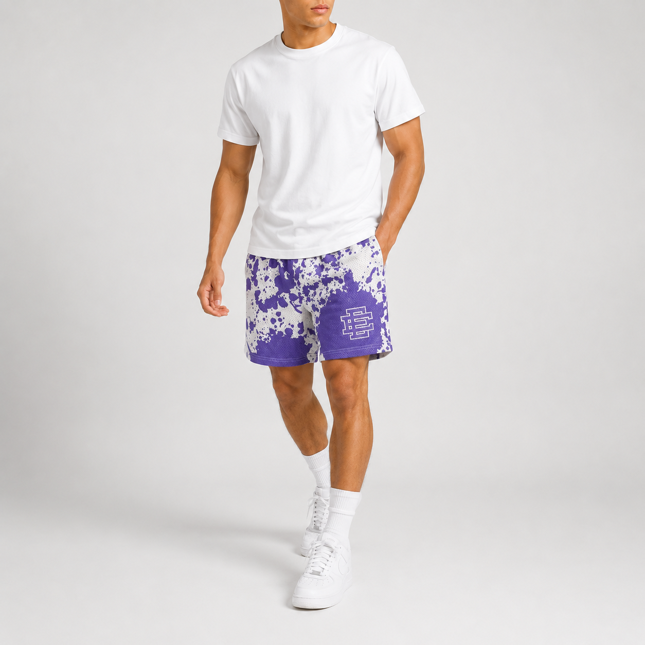 EE Mesh Short - Purple Splash (EE50) - product photo