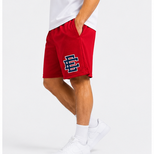 EE Mesh Short - Varsity Red (EE76) - side view