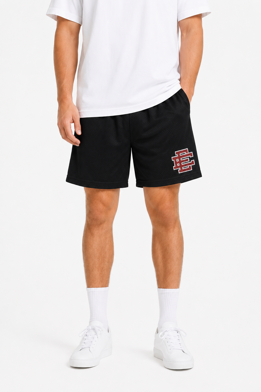 EE Mesh Short - Black Red EE (EE24) - product photo