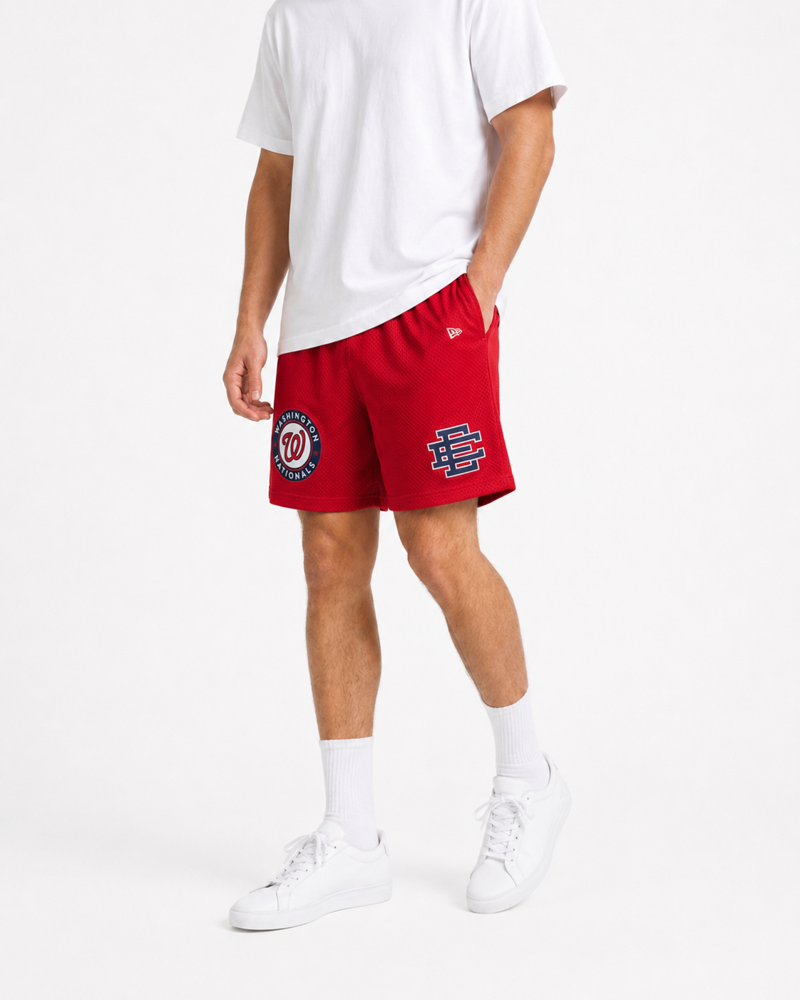 EE Mesh Short - Nationals Red (E28) - product photo