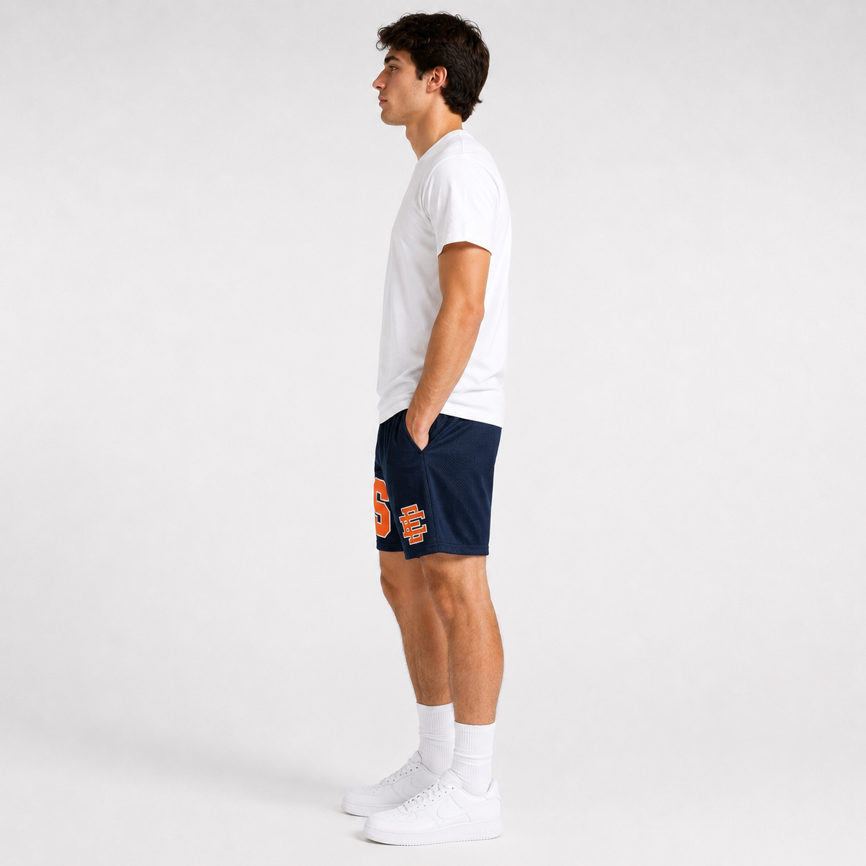 EE Mesh Short - Syracuse Navy (EE59) - product photo