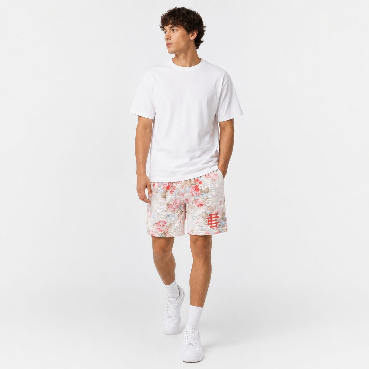 EE Mesh Short - Rose Garden (EE10) - side view