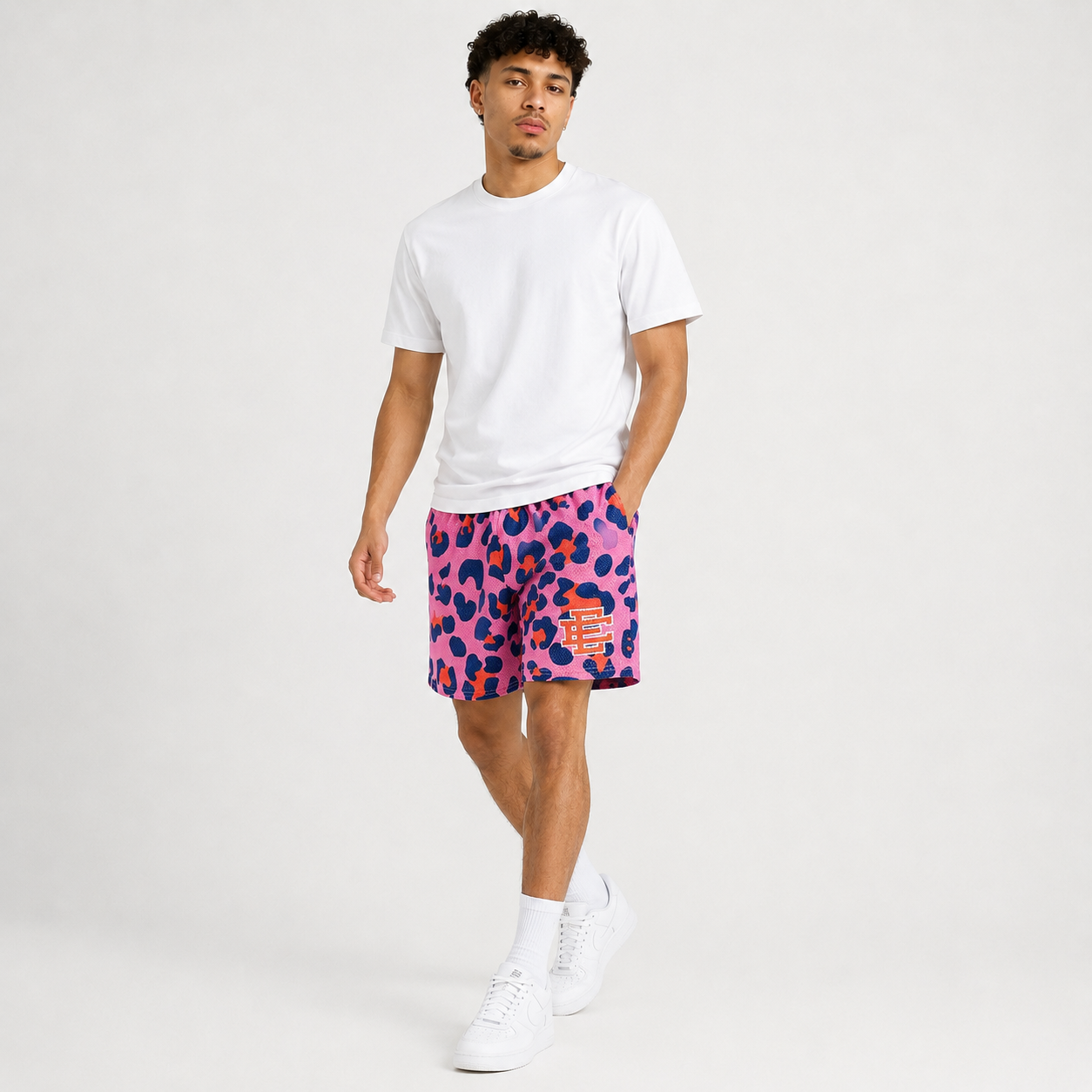 EE Mesh Short - Pink Leopard (EE58) - product photo