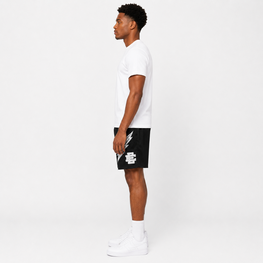 EE Mesh Short - Black Lightning (EE08) - side view