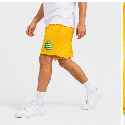 EE Mesh Short - Varsity Gold (EE78) - lifestyle view