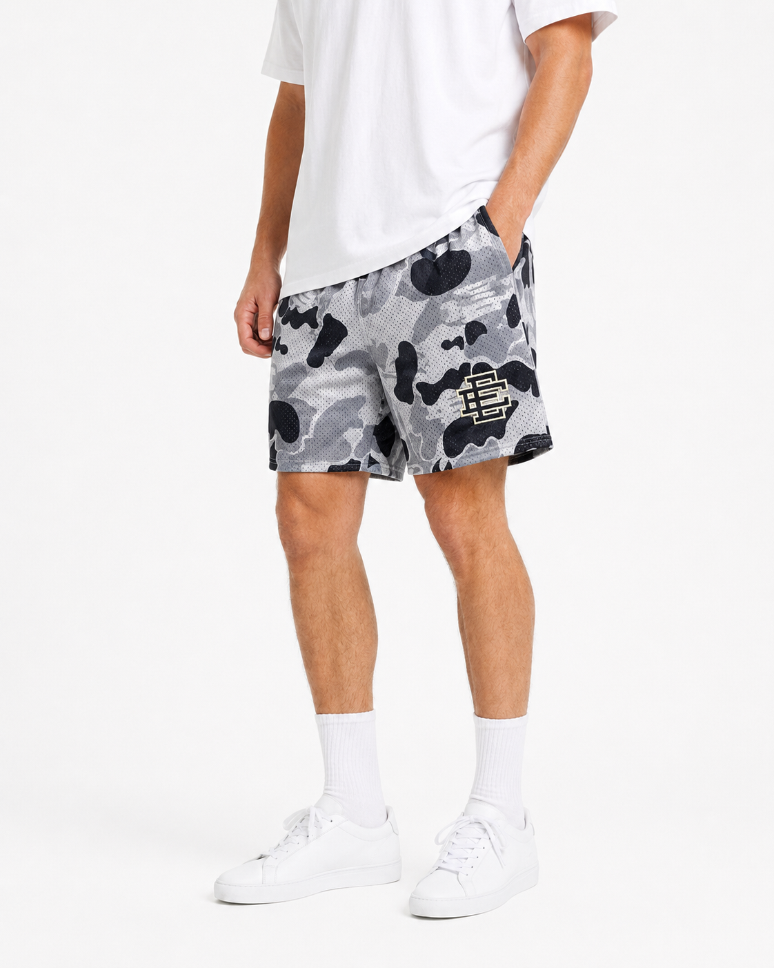 EE Mesh Short - Grey Camo (E30) - product photo