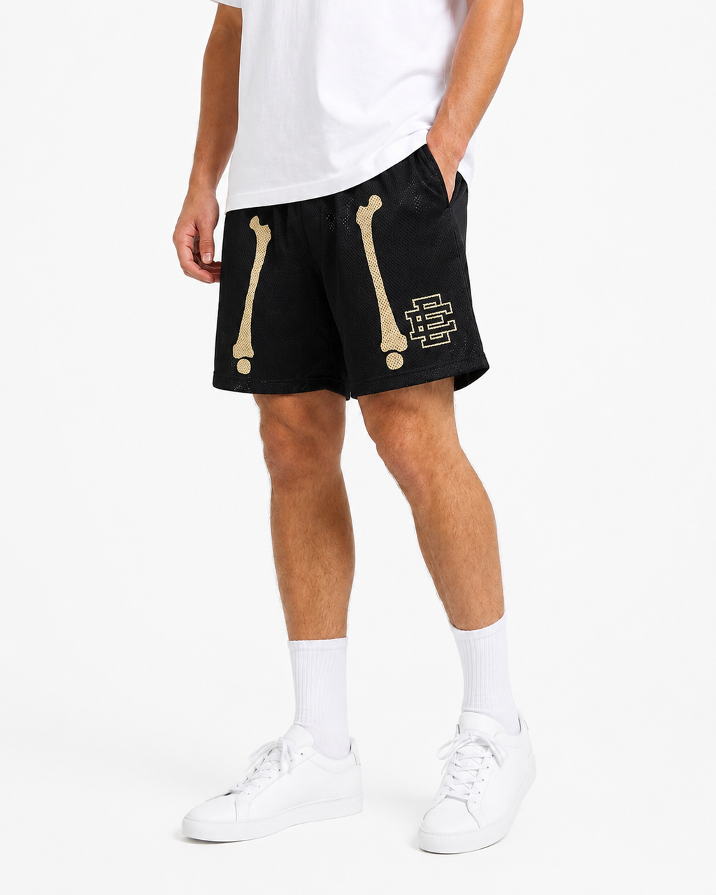 EE Mesh Short - Black Bones (EE29) - product photo