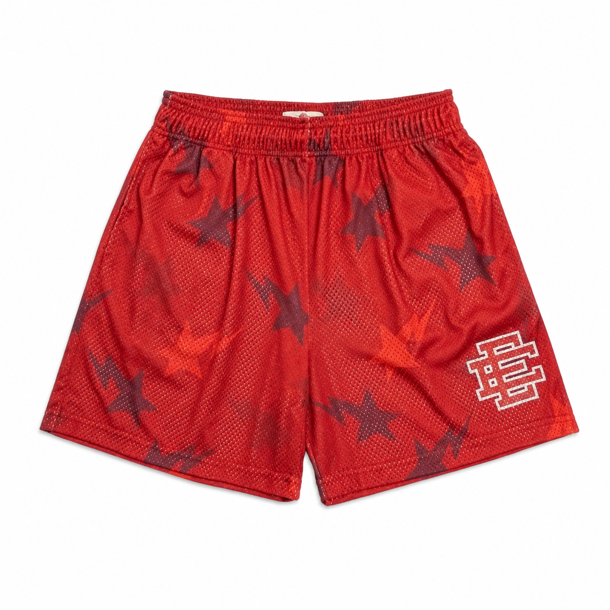 EE Mesh Short - Crimson Starfall (EE01) - detail view