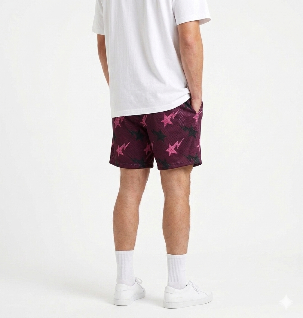 EE Mesh Short - Plum Starfield (EE63) - product photo