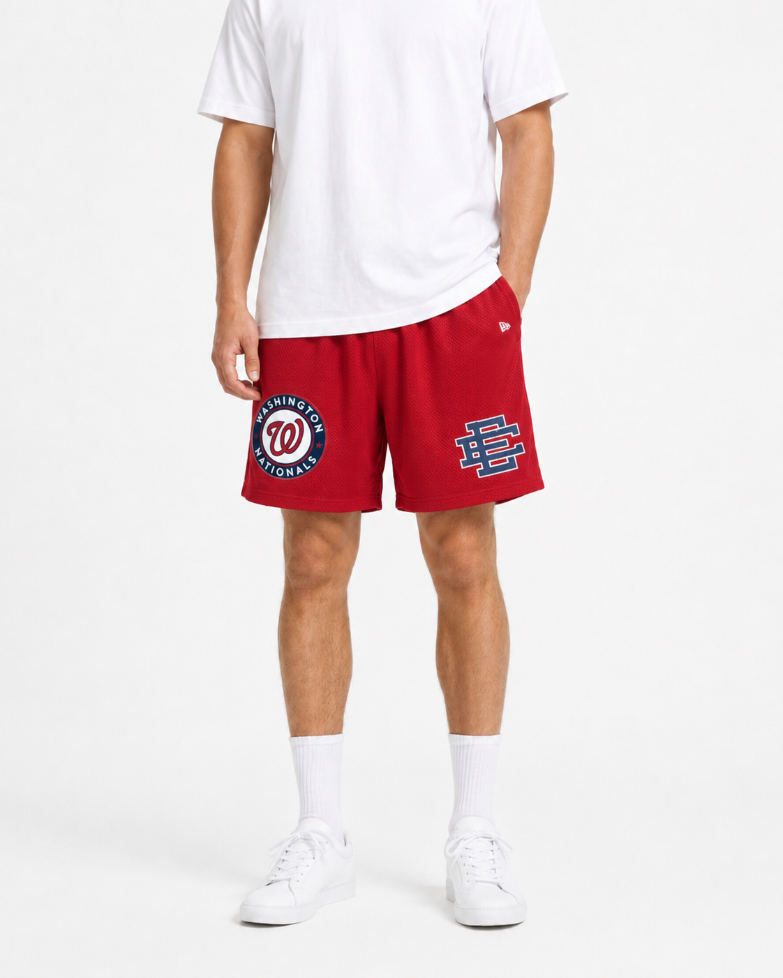 EE Mesh Short - Nationals Red (E28) - product photo