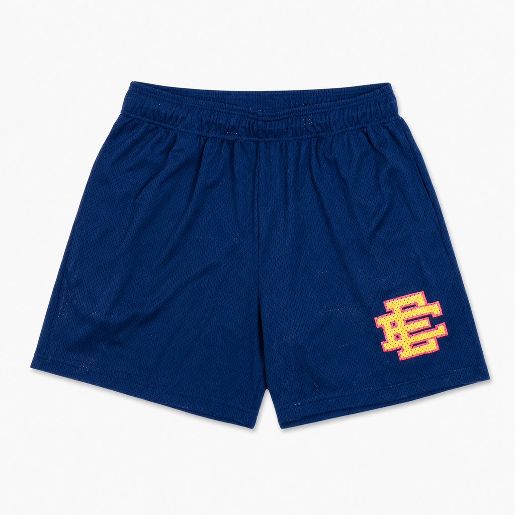 EE Mesh Short - Navy Sunset EE (EE13) - detail view