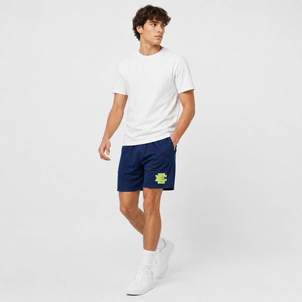 EE Mesh Short - Navy Volt EE (EE09) - lifestyle view
