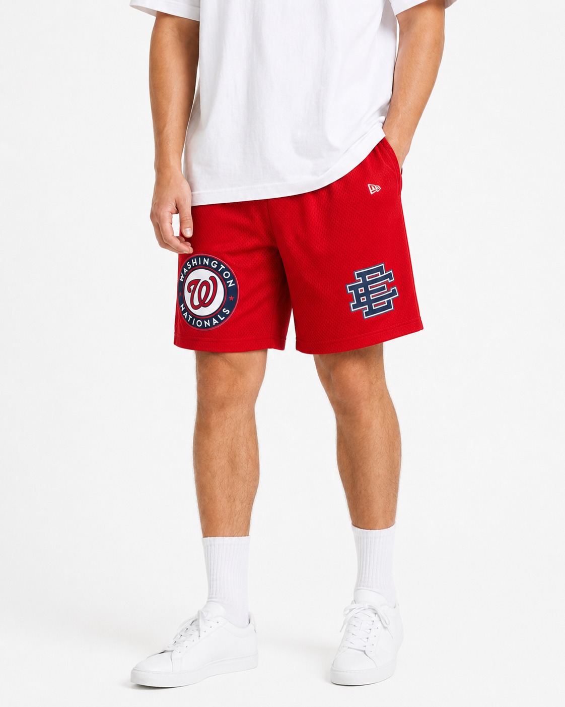 EE Mesh Short - Nationals Red (E28) - product photo