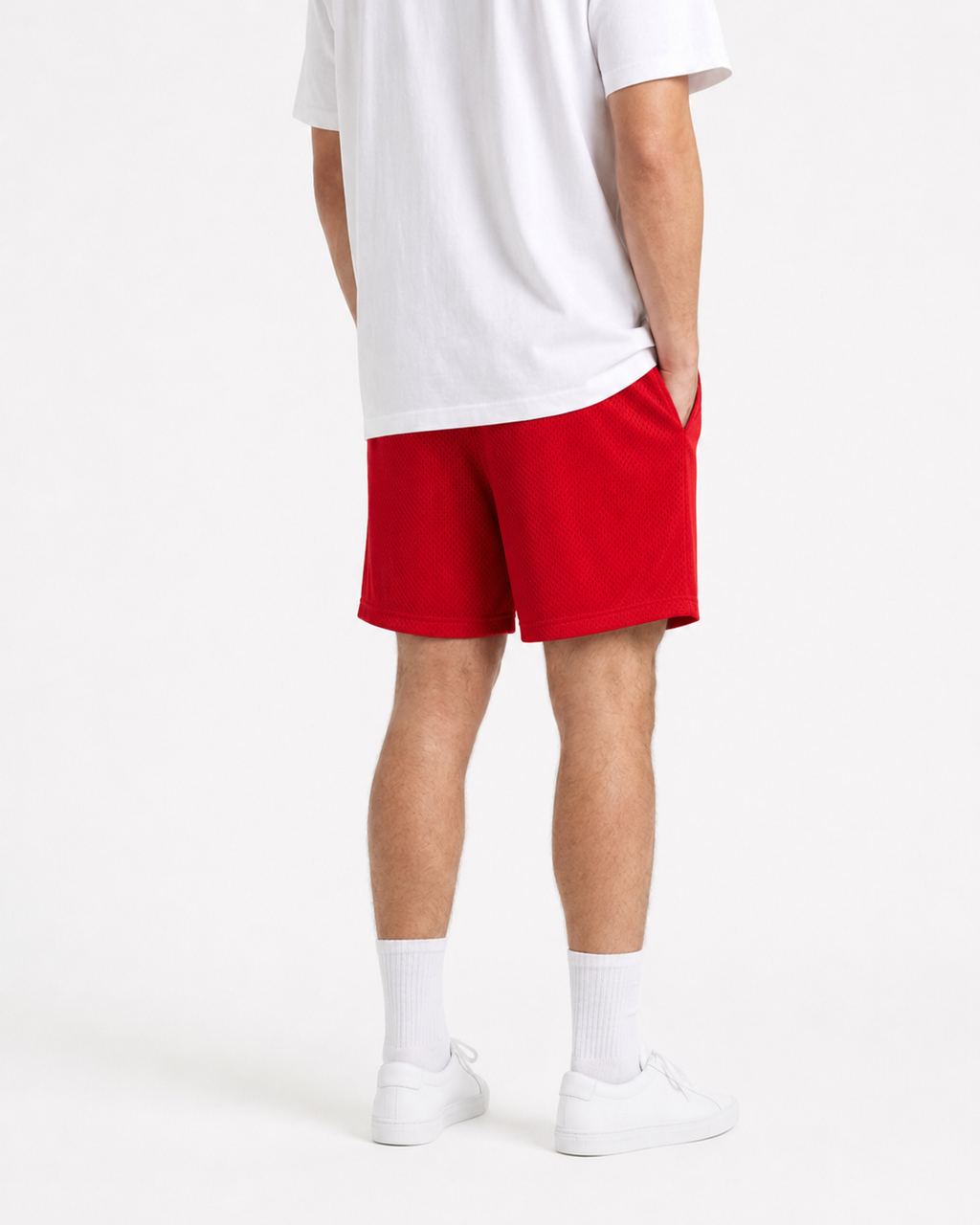 EE Mesh Short - Nationals Red (E28) - product photo