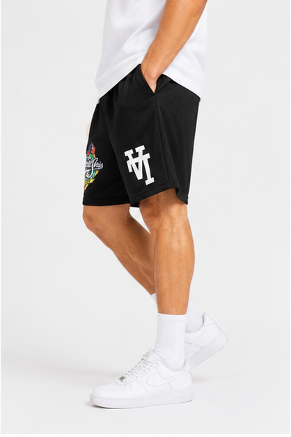 EE Mesh Short - Black World Series (EE79) - side view