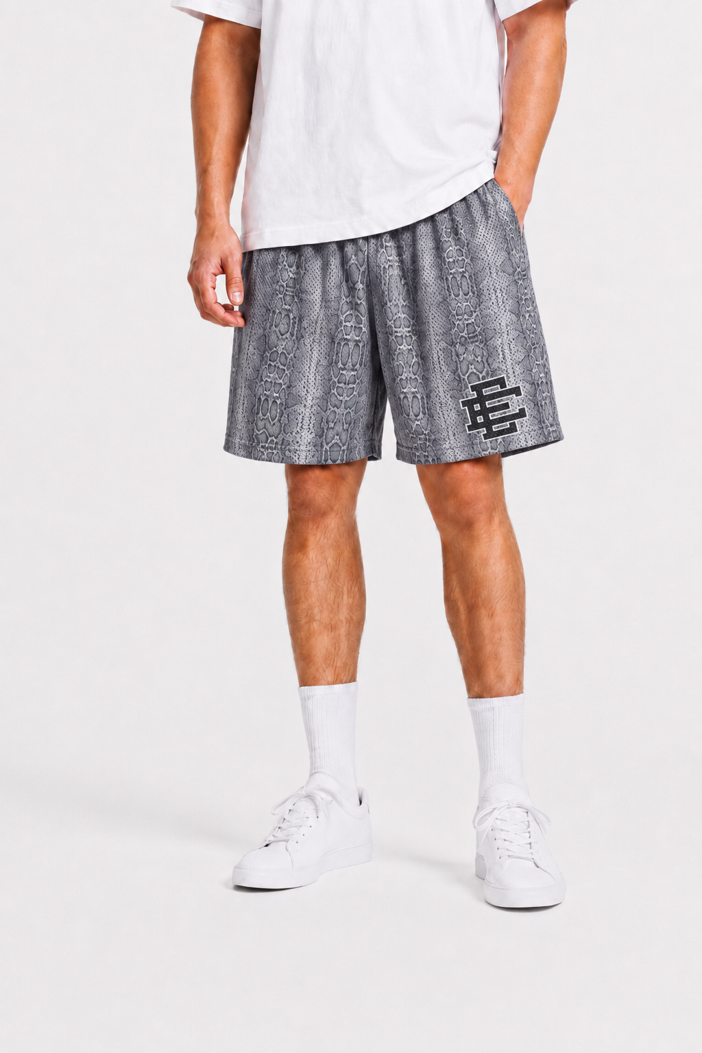 EE Mesh Short - Silver Snakeskin (E19) - product photo