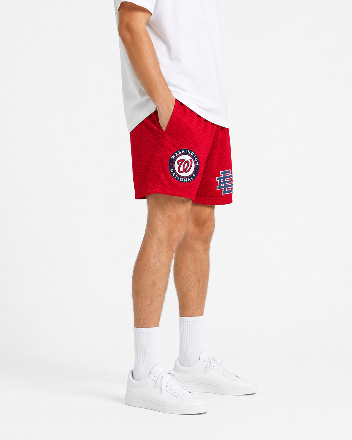 EE Mesh Short - Nationals Red (E28) - product photo