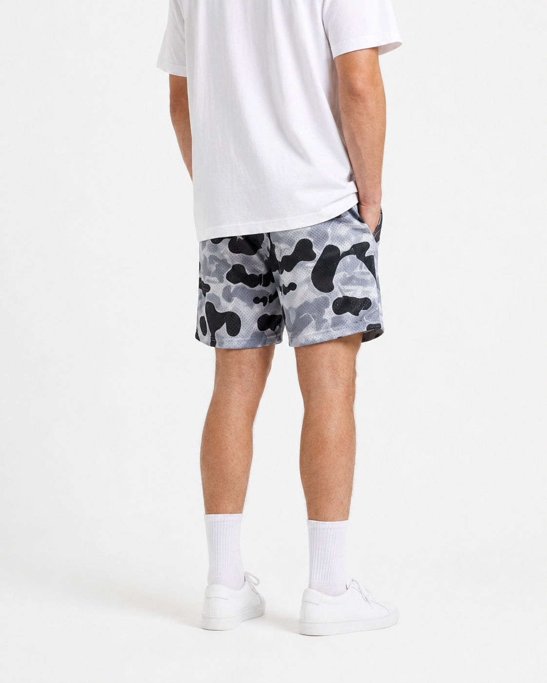 EE Mesh Short - Grey Camo (E30) - product photo