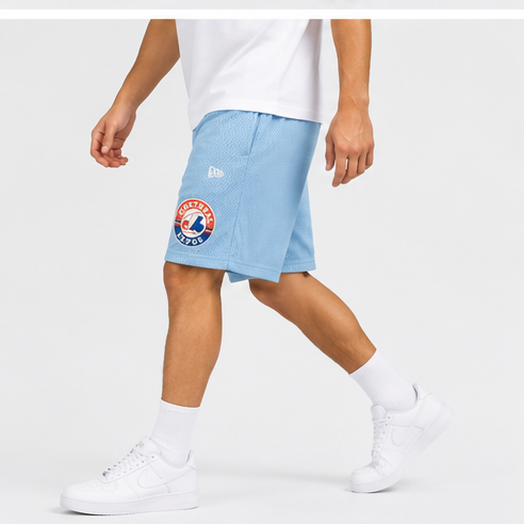EE Mesh Short - Powder Blue Expos (EE74) - lifestyle view