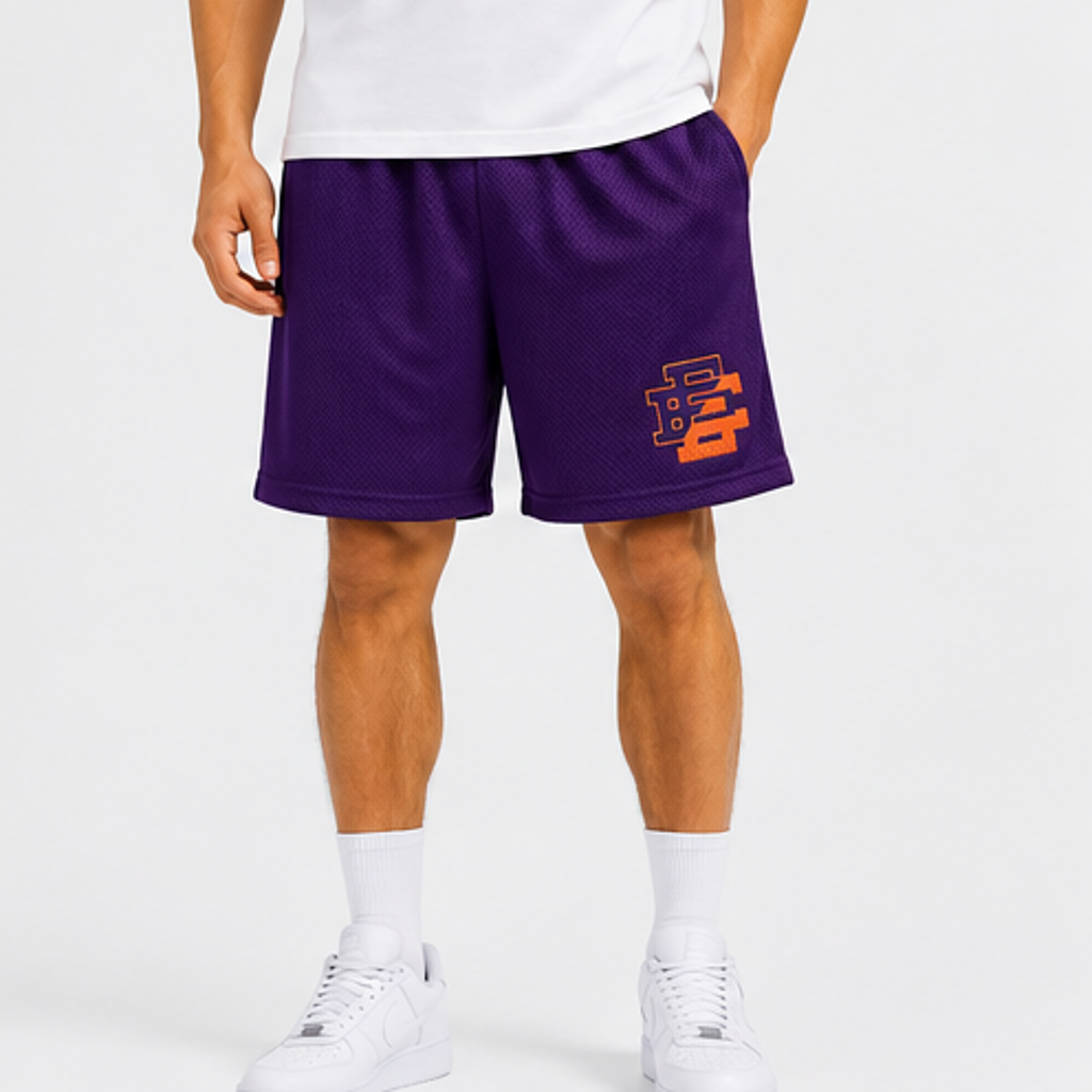 EE Mesh Short - Royal Purple (EE75) - front view
