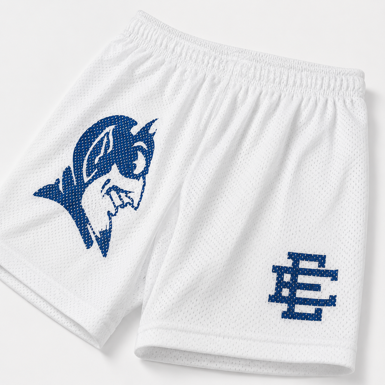EE Mesh Short - White Blue Devil (EE47) - lifestyle view