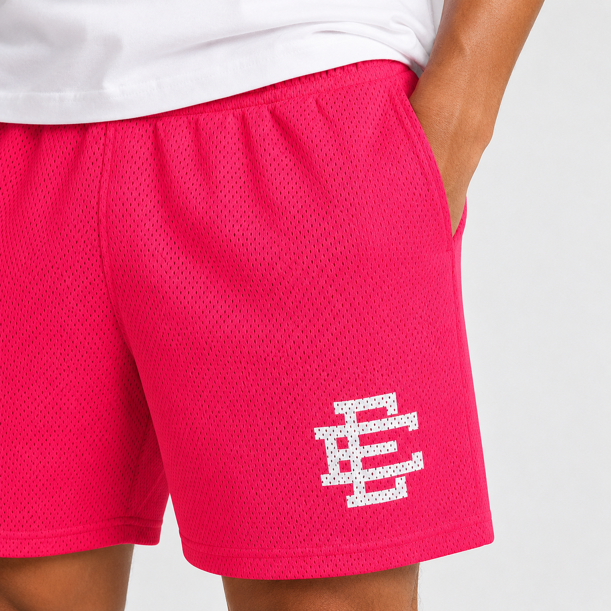 EE Mesh Short - Hot Pink (EE05) - lifestyle view