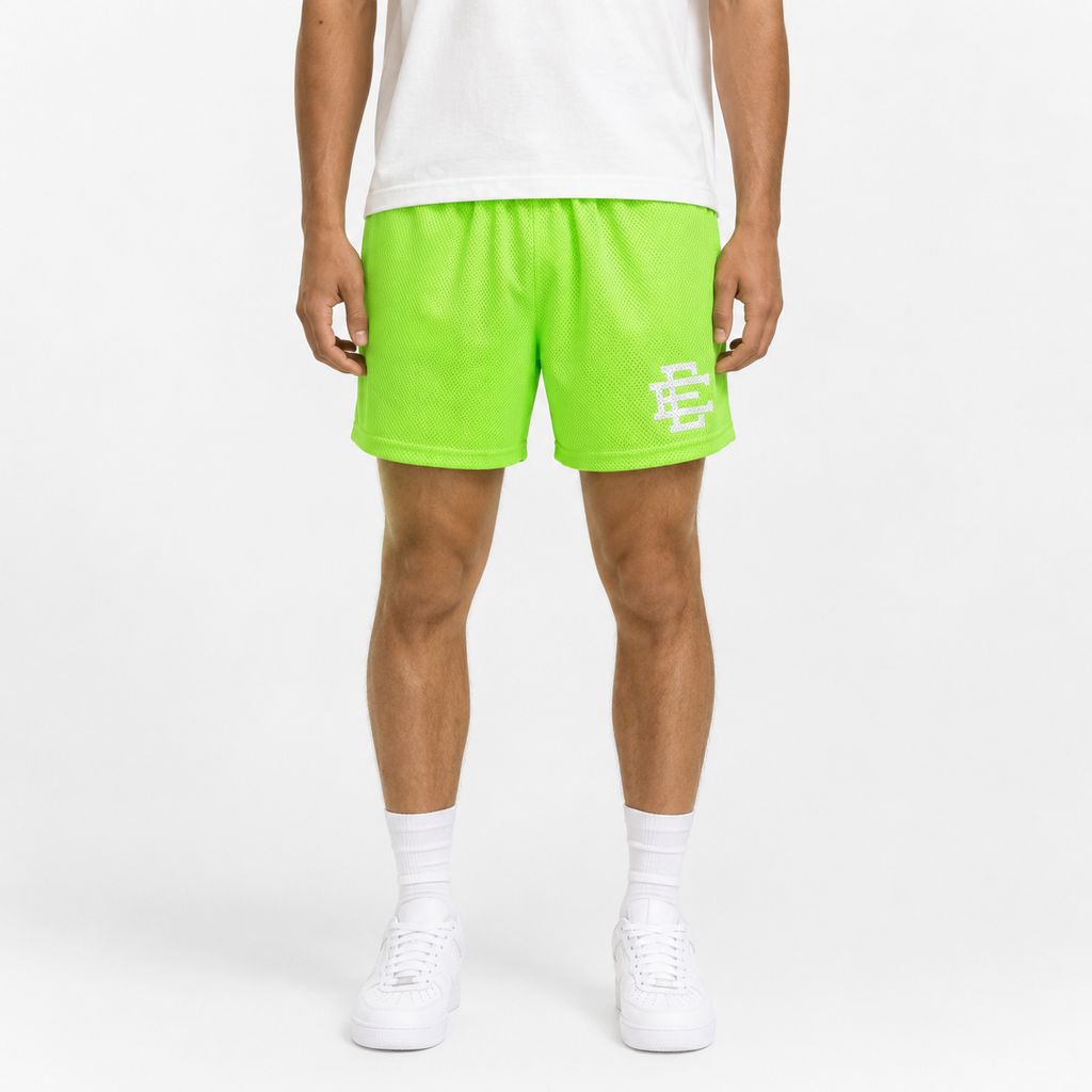 EE Mesh Short - Neon Volt (EE12) - front view