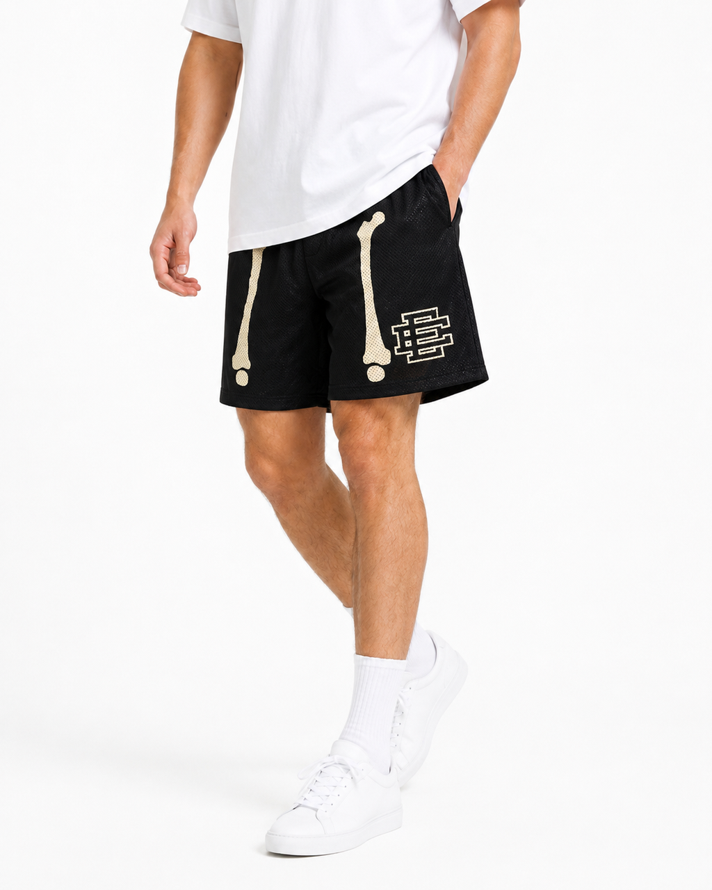 EE Mesh Short - Black Bones (EE29) - product photo
