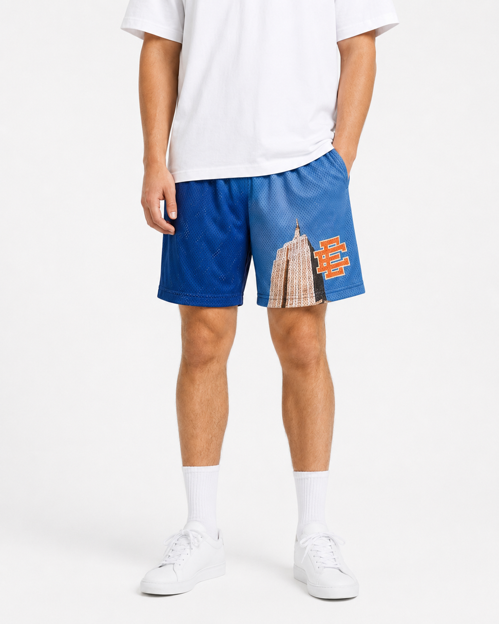 EE Mesh Short - Empire Split Blue (E35) - product photo