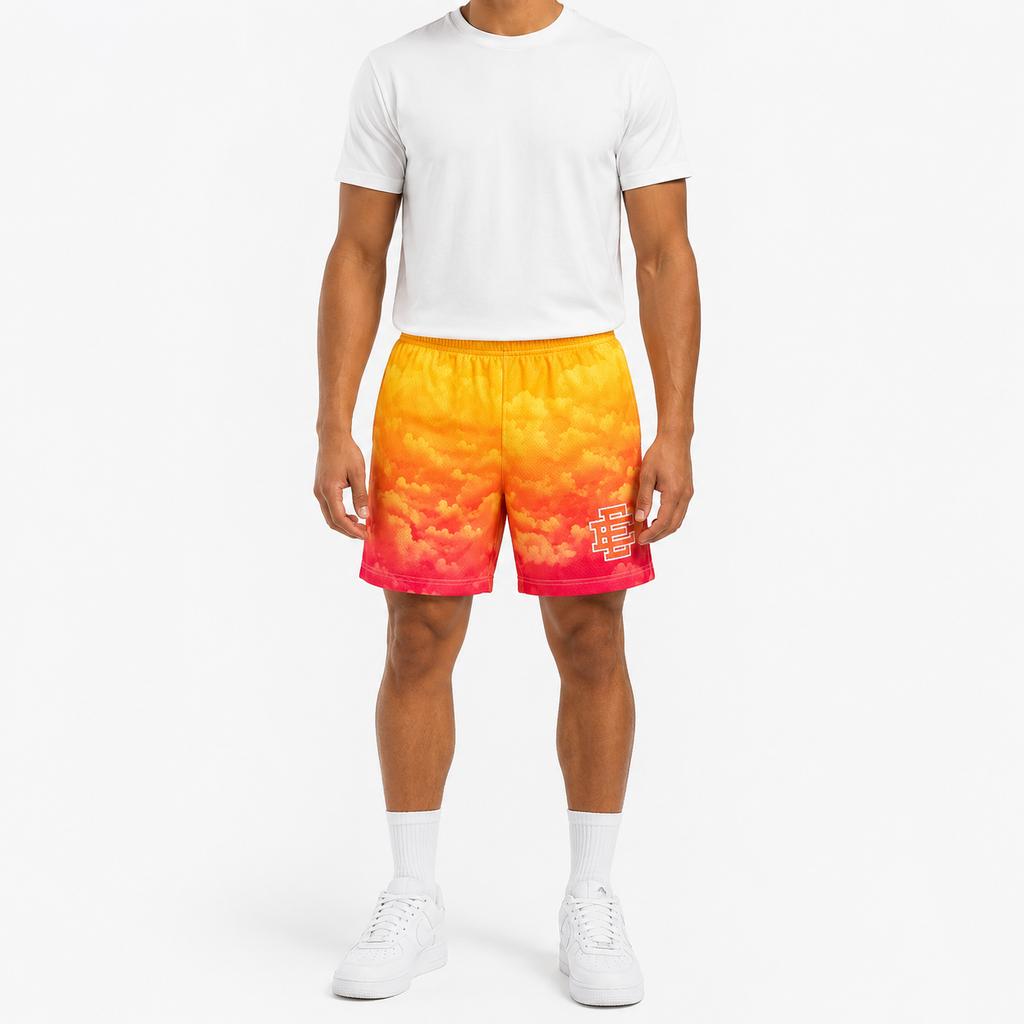 EE Mesh Short - Sunset Fade (EE15) - front view